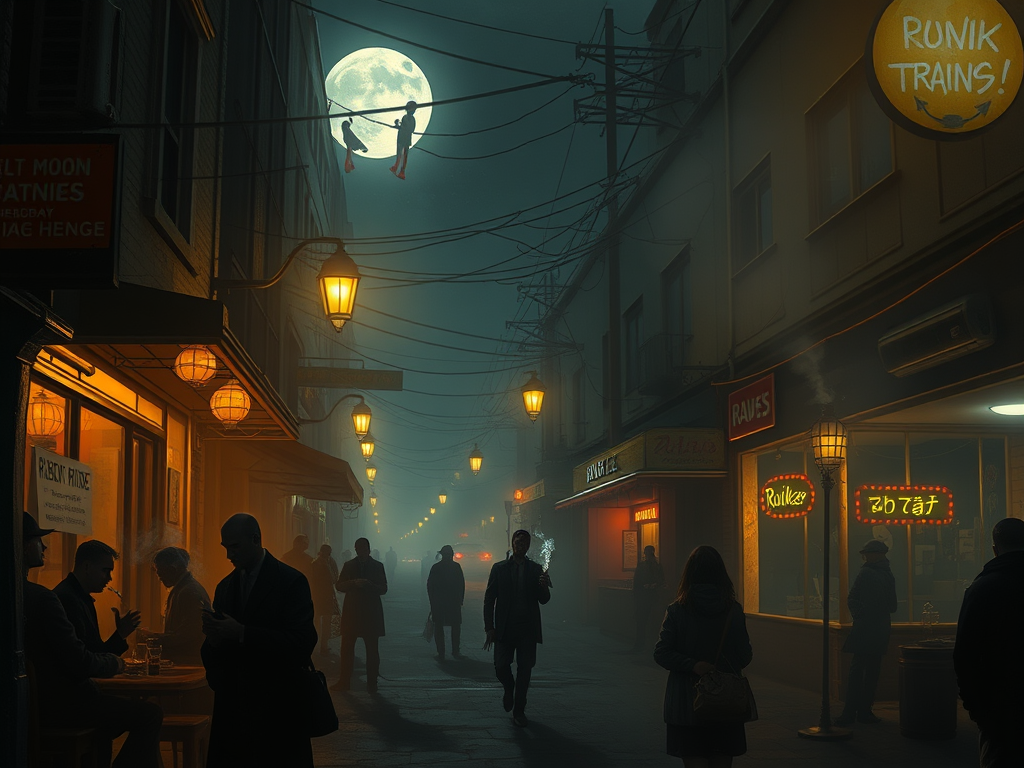Whiskey Town –  by Heather Mirassou