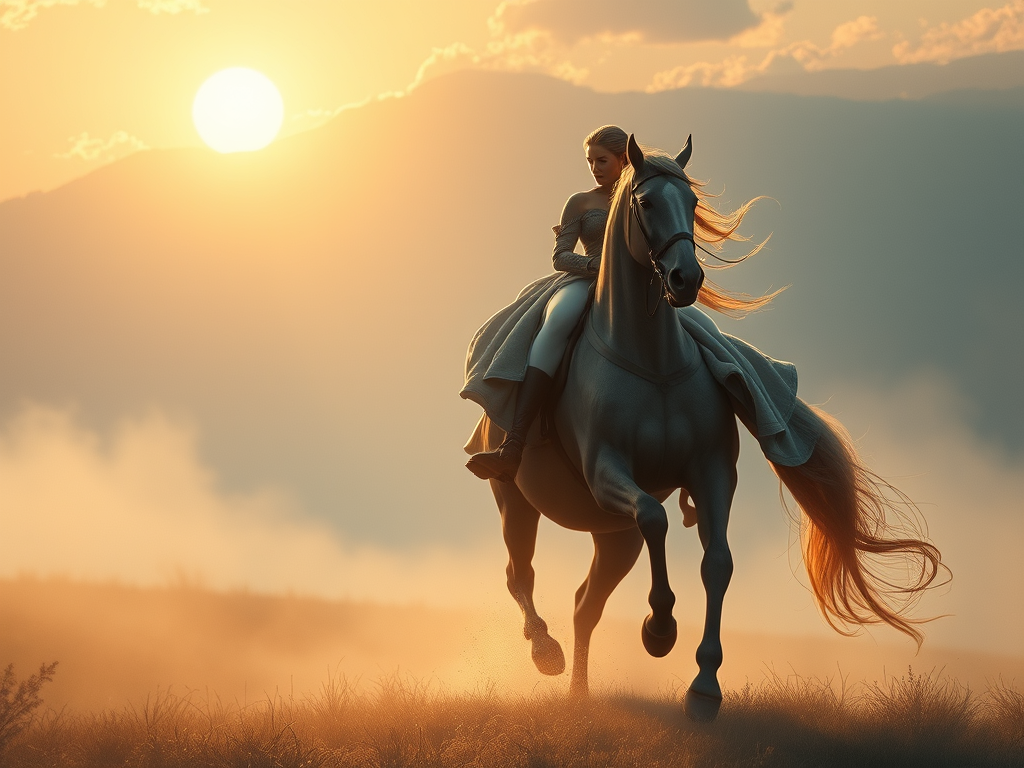 Riding Free – by Heather Mirassou