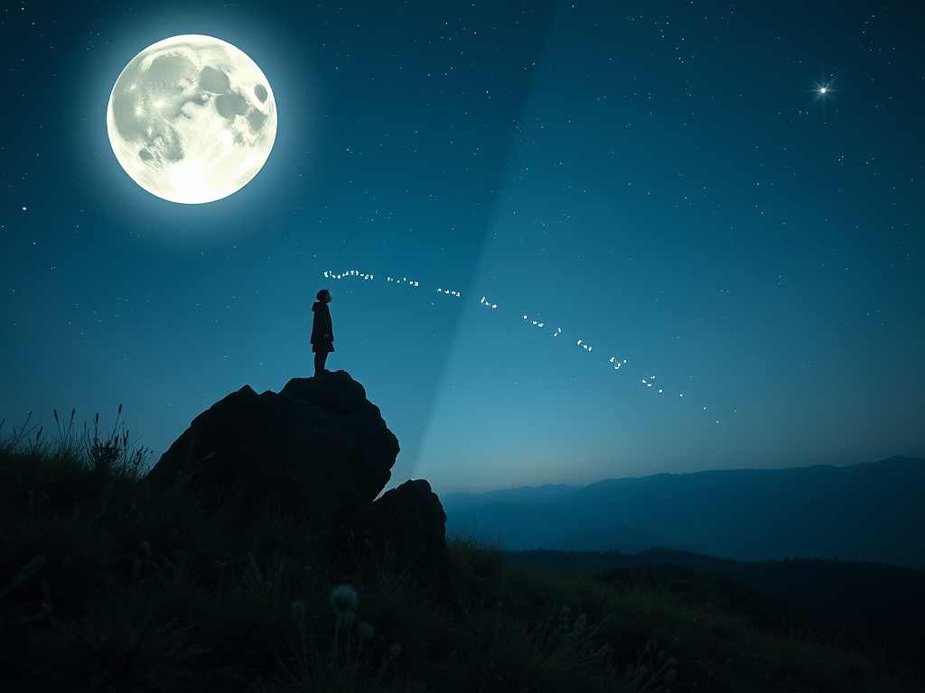 Micropoetry Moonbeam- by Heather Mirassou
