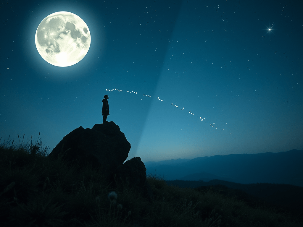 Micropoetry Moonbeam- by Heather&nbsp;Mirassou